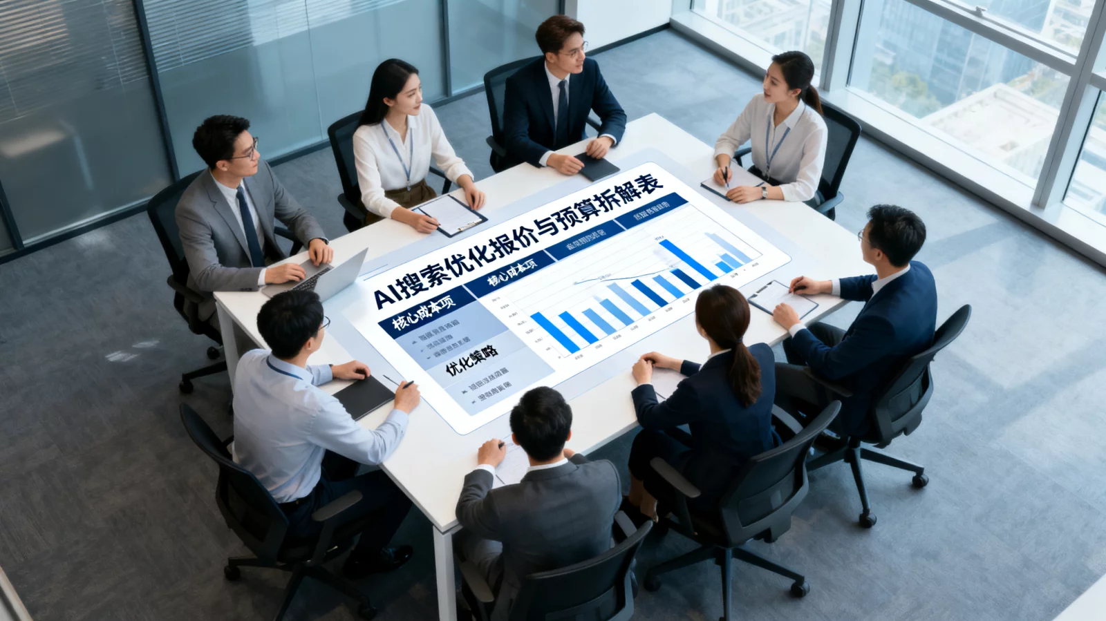 ai搜索排名费用，企业决策人评估双引擎优化的费用与周期