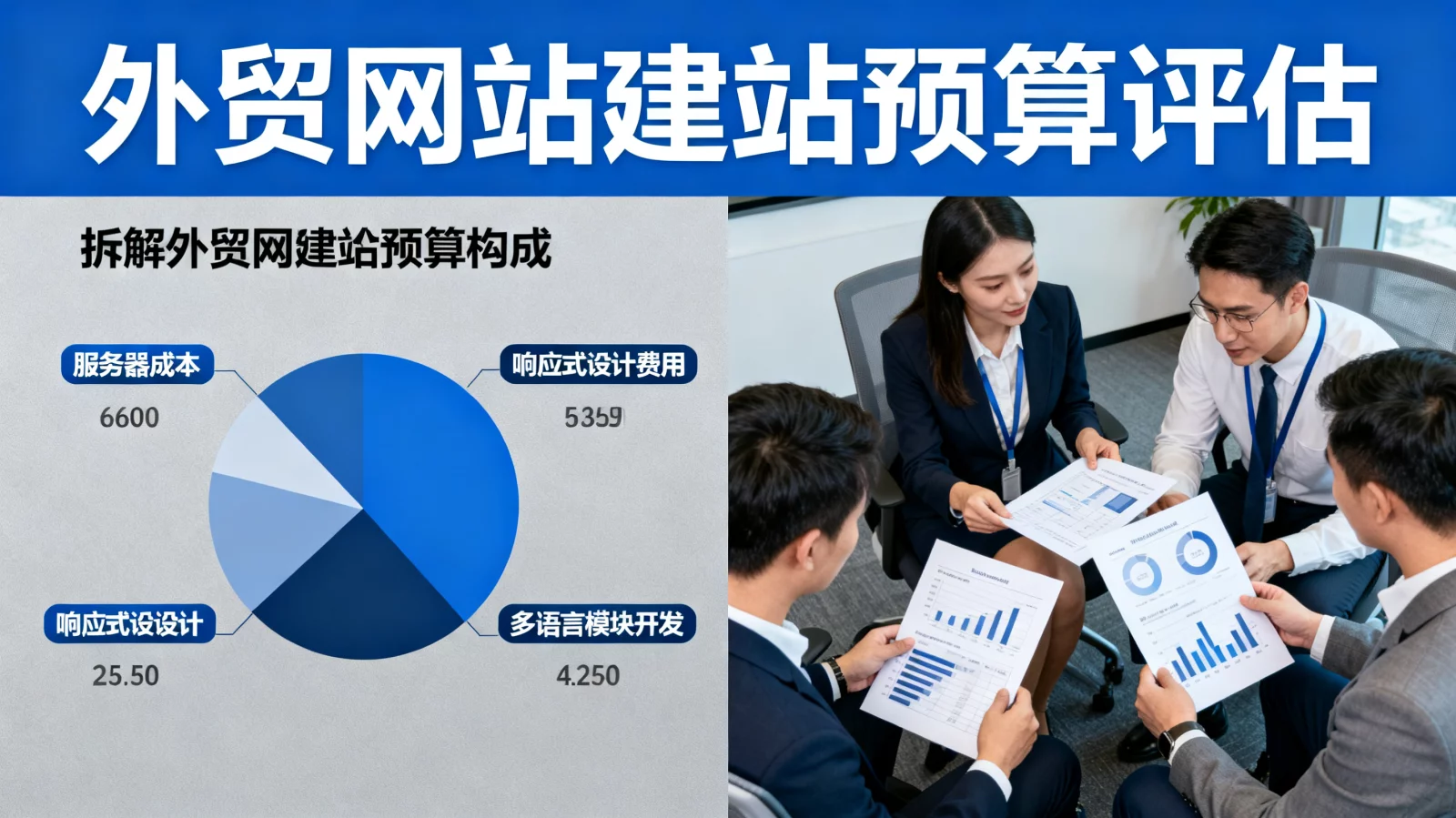 外贸网站建站多少钱？企业主对比模板与定制方案的投入产出比