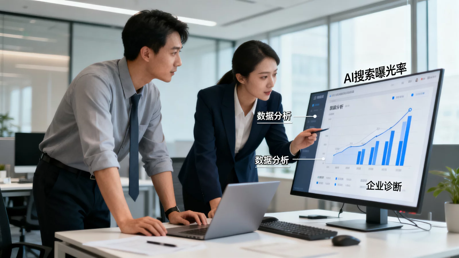 提升企业ai搜索曝光率，从建站到AISEO的双引擎优化策略