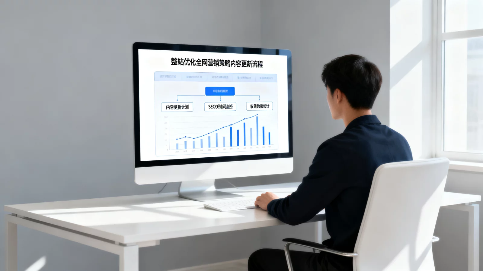 整站优化全网营销策略怎么做？解析月度报表与专人对接流程