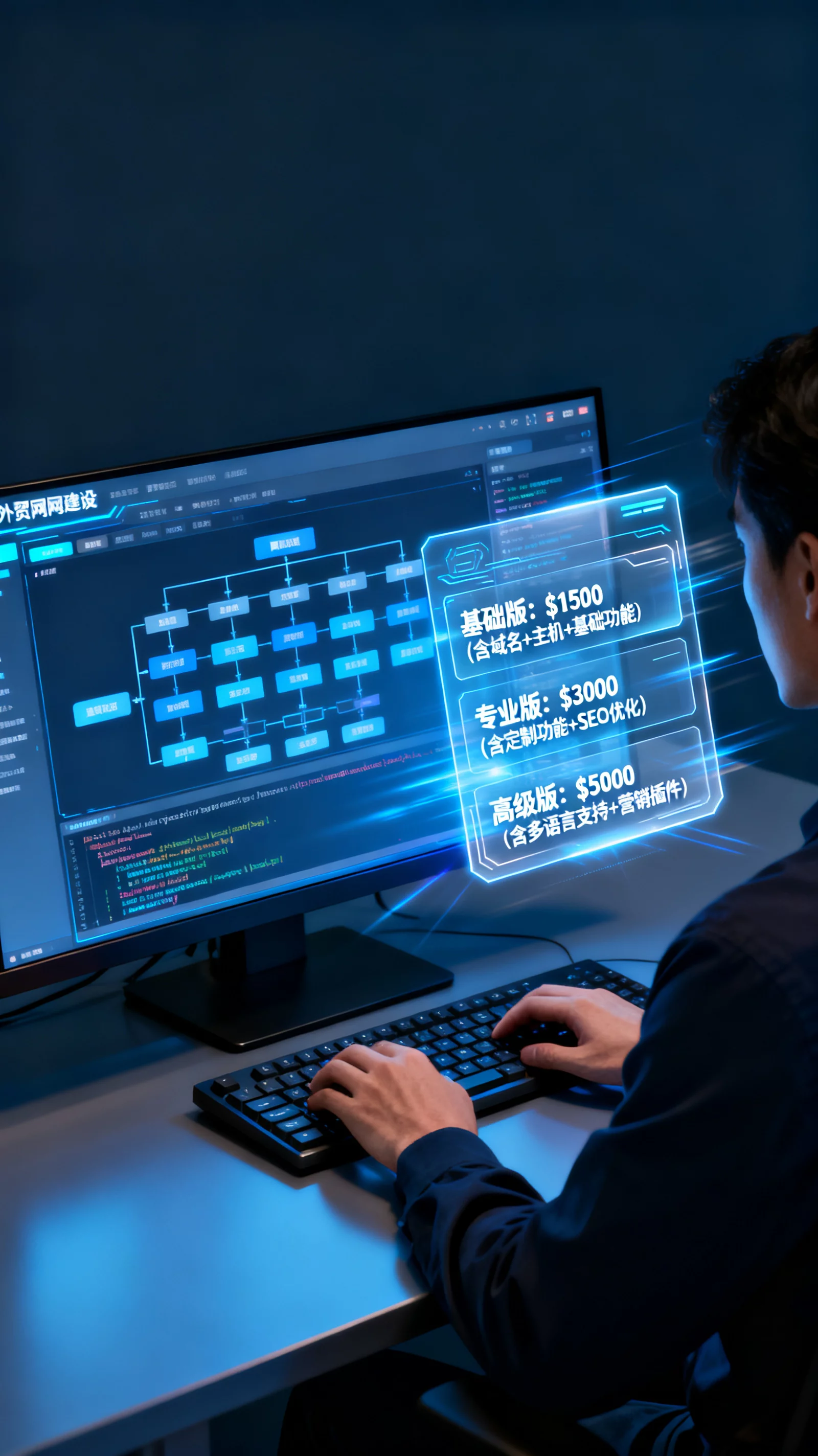 外贸网站搭建费用多少？看懂模板站与定制独立站预算构成
